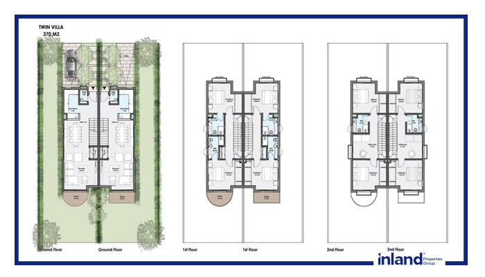 SCENES New cairo - Twinhouse 185m² with Terrace Garden